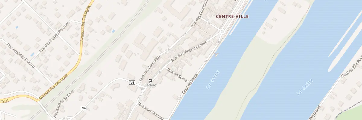 Plan du 13 Rue du Gen Leclerc à Andrésy