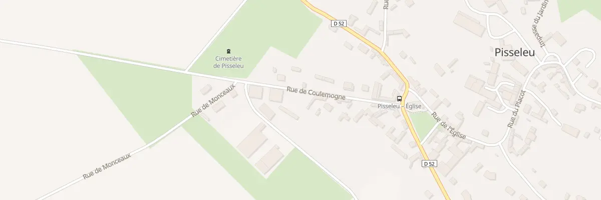 Plan du 13 Rue de Coulemogne à Pisseleu