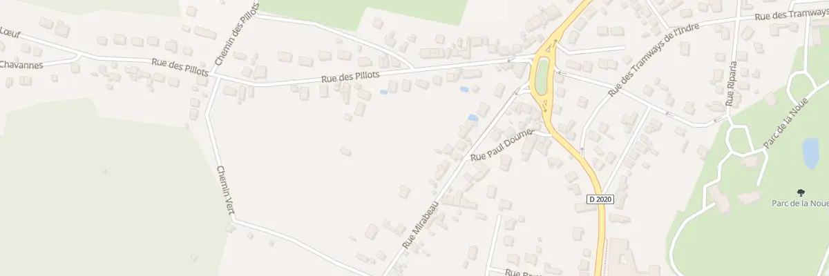 Plan du 24A Rue Mirabeau à Vierzon