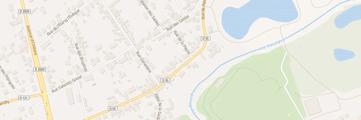 Plan du 45 Rue de Pierrefitte à Salbris