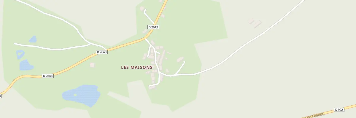 Plan du 15 Les Maisons à La Nouaille