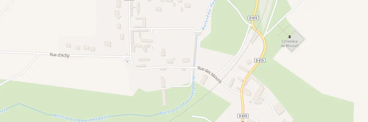 Plan du 4 Rue des Minons à Blicourt
