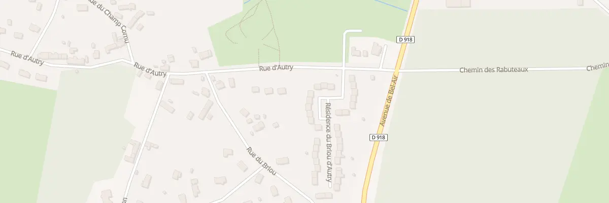 Plan du 30 Res du Briou d’Autry à Méreau