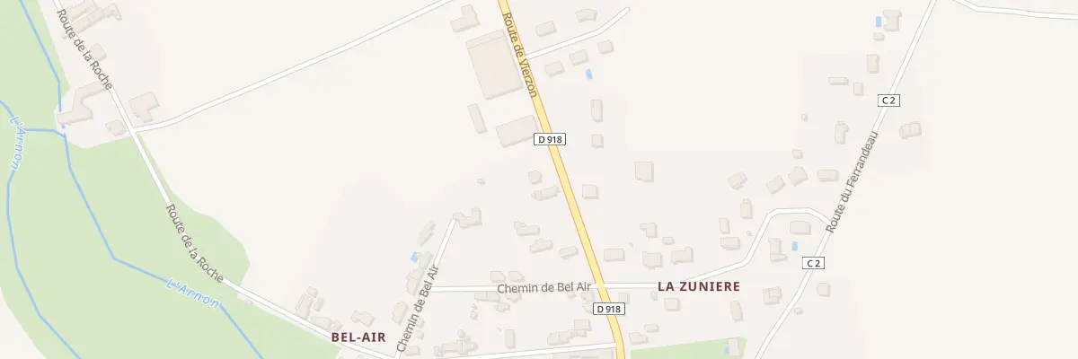 Plan du 51 Rte de Vierzon à Lury-sur-Arnon