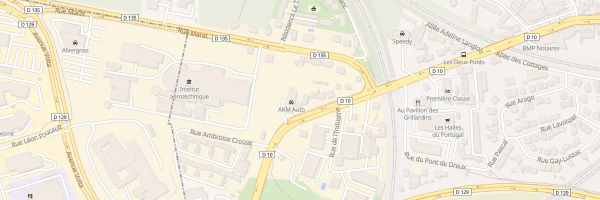 Plan du 100 Av Pierre Curie à Saint-Cyr-l’École