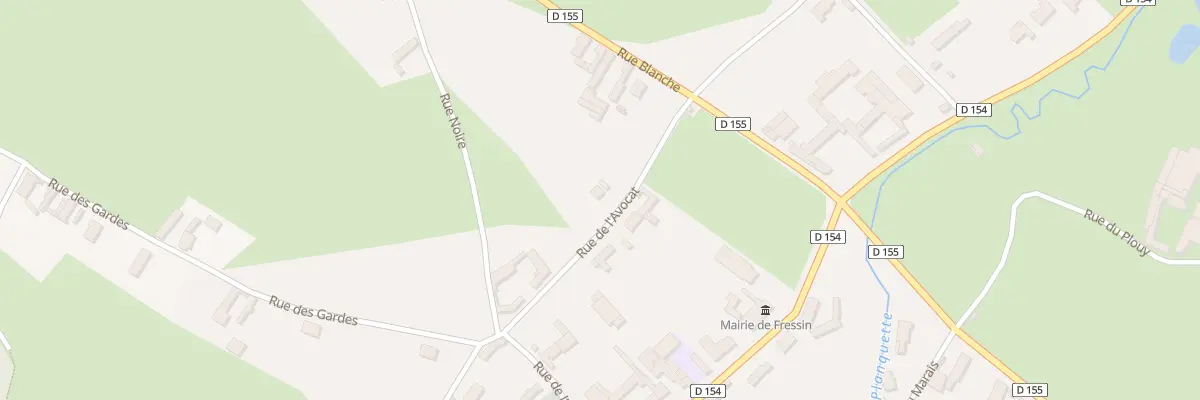 Plan du 6 Rue de l’Avocat à Fressin