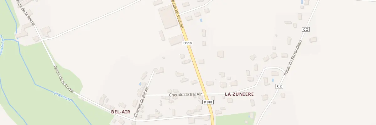 Plan du 49 Rte de Vierzon à Lury-sur-Arnon