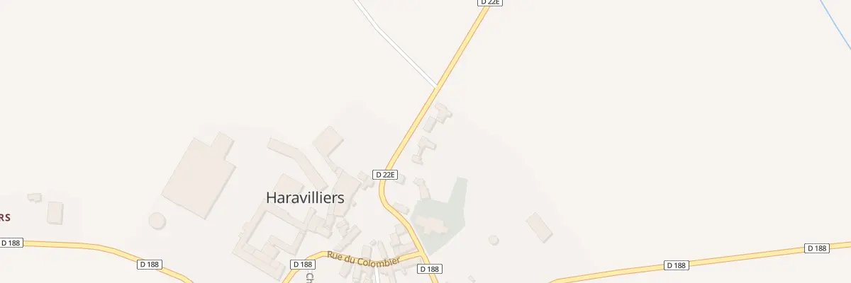 Plan du 10 Rue de l’Eglise à Haravilliers
