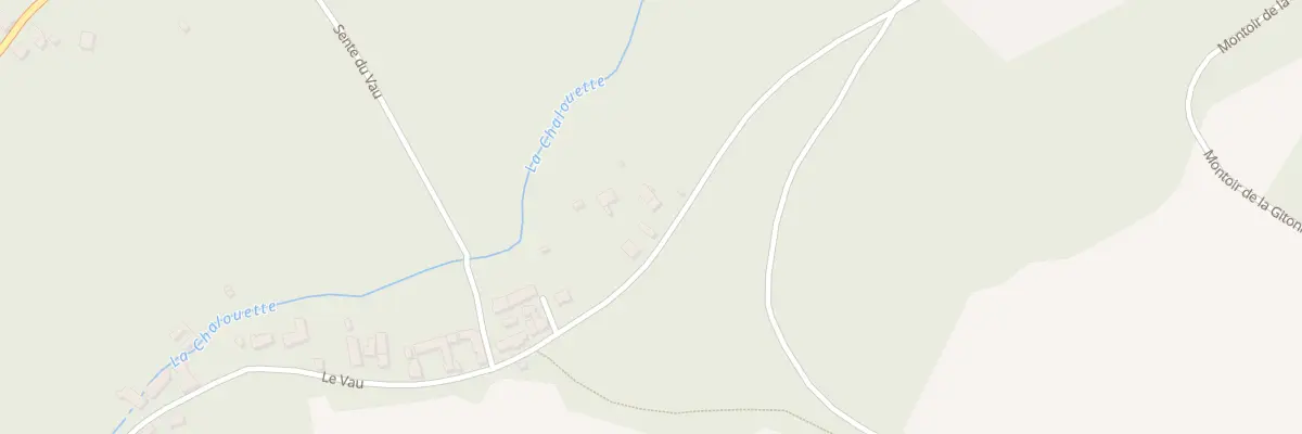 Plan du 4 Le Vau à Chalo-Saint-Mars