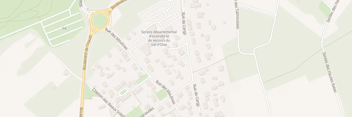 Plan du 109B Rue de Cergy à Neuville-sur-Oise