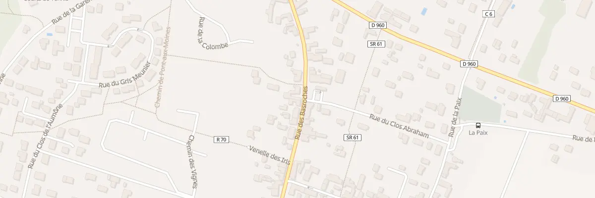 Plan du 198 Rue des Basroches à Mardié