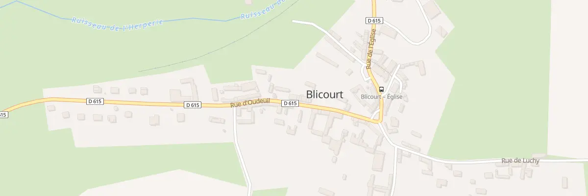 Plan du 8 Rue d’Oudeuil à Blicourt