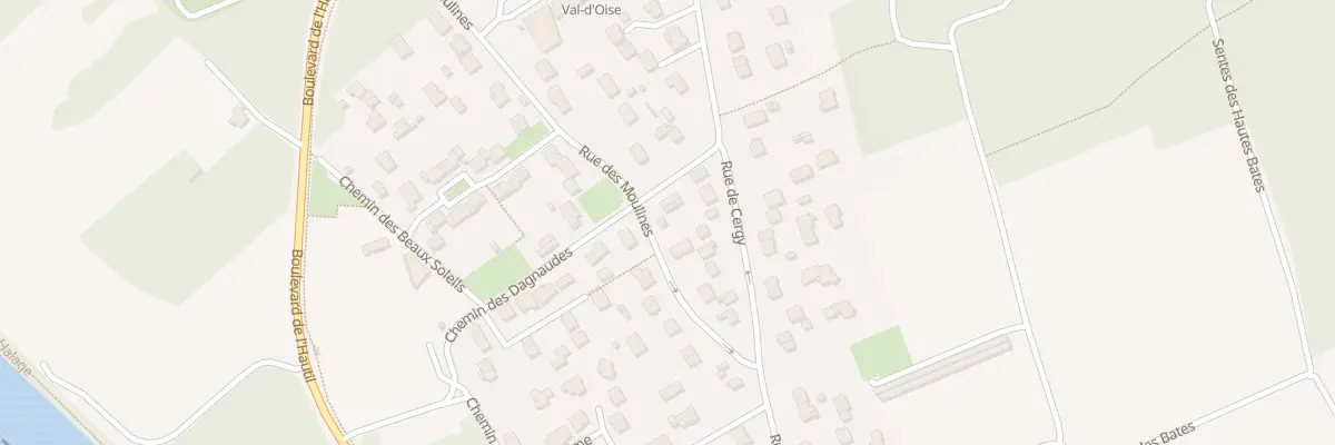 Plan du 17 Rue des Moulines à Neuville-sur-Oise