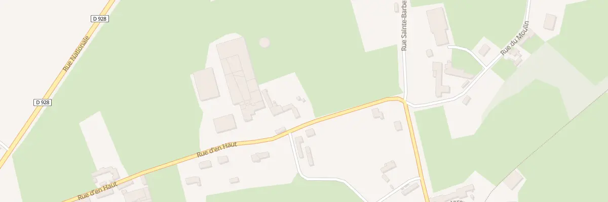 Plan du 6 Rue du Haut à Wamin