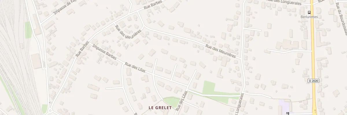 Plan du 41 Rue des Lilas à Vierzon