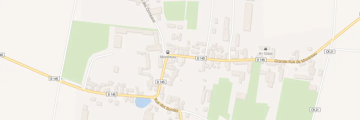 Plan du 17 Grande Rue de Montreau au Mérévillois