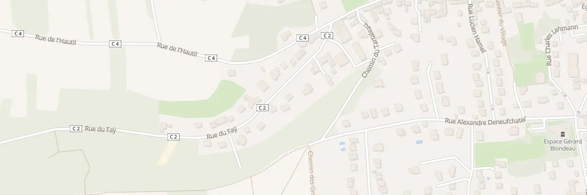 Plan du 8 Rue du Fay à Maurecourt