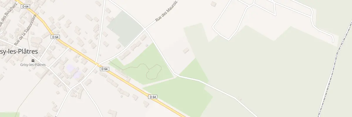 Plan du 5163 Rte de l’Isle Adam à Grisy-les-Plâtres