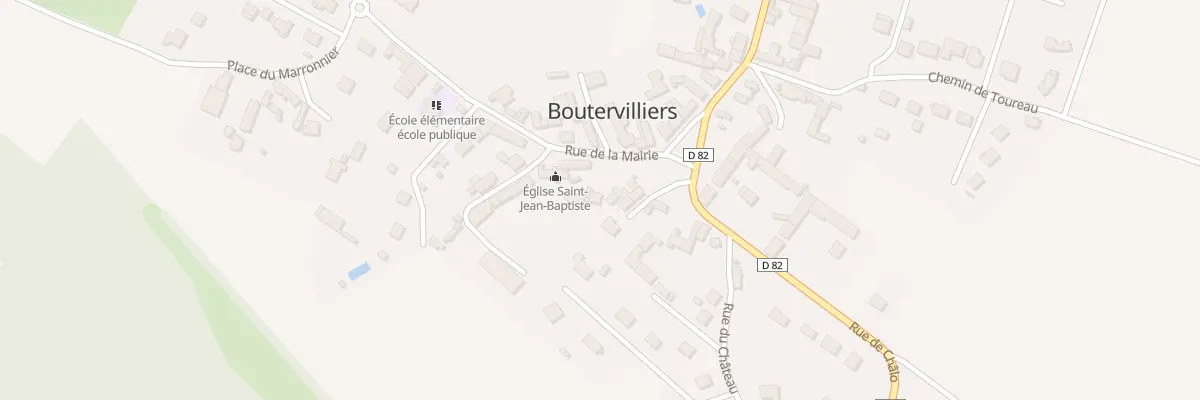 Plan du 2T Rue de la Mairie à Boutervilliers