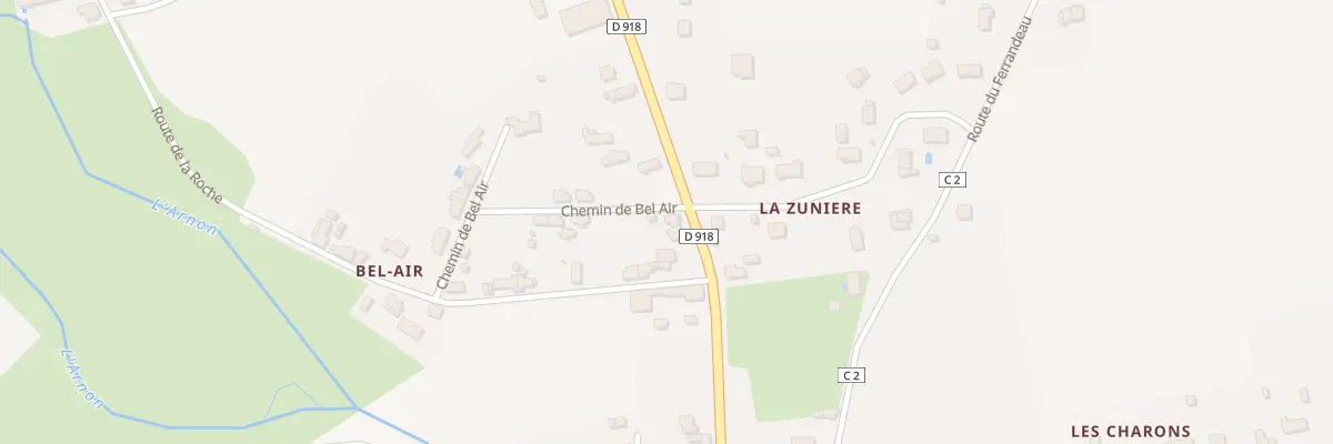 Plan du 45 Rte de Vierzon à Lury-sur-Arnon