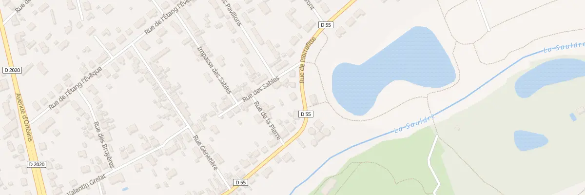 Plan du 61 Rue de Pierrefitte à Salbris