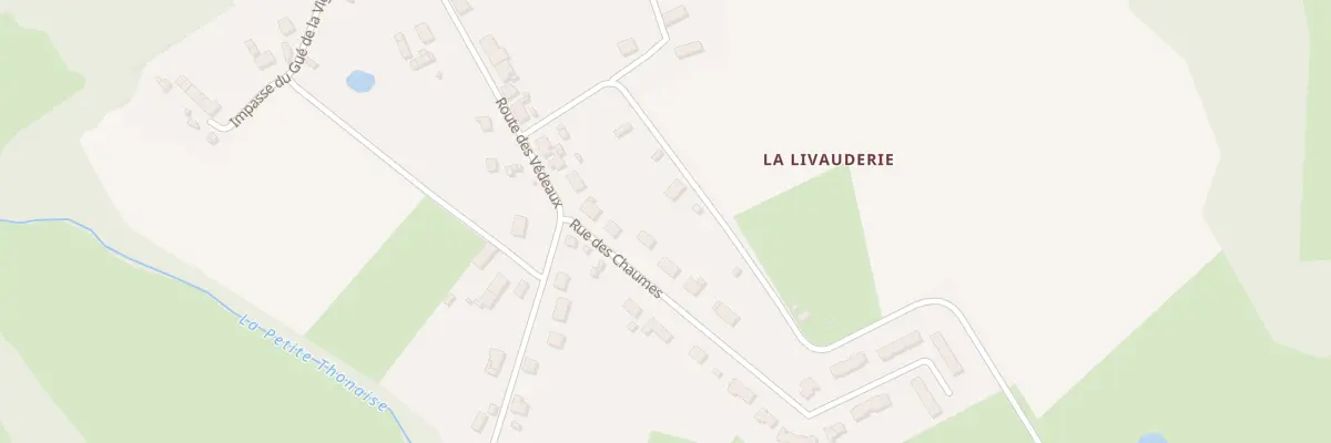 Plan du 5 Rue des Chaumes à Pruniers