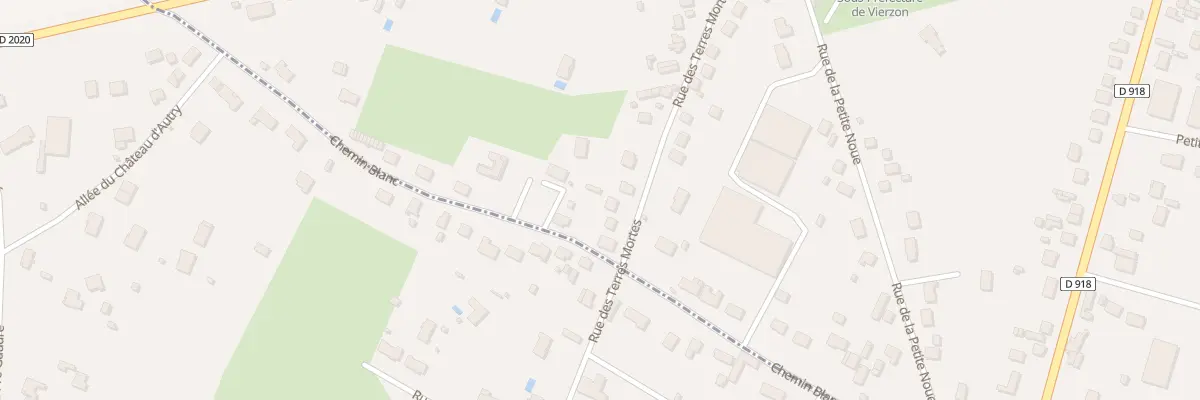 Plan du 28 Rue des Terres Mortes à Vierzon