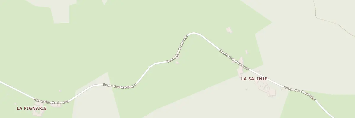Plan du 5030 La Salinie à Saint-Christophe