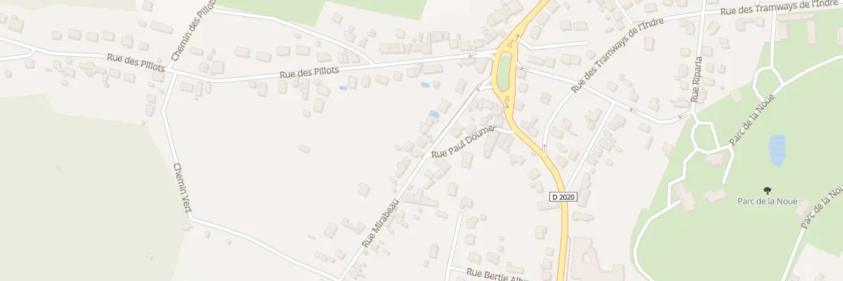 Plan du 22 Rue Mirabeau à Vierzon