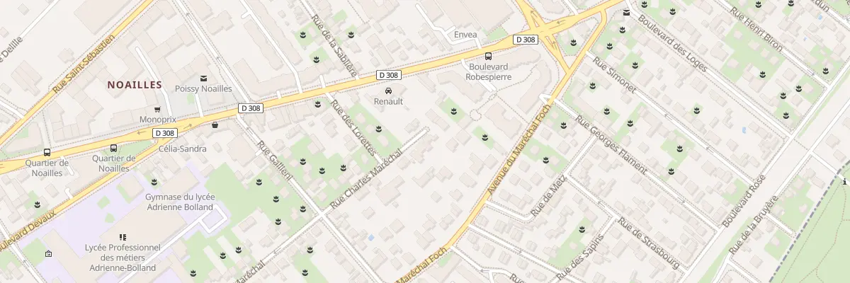 Plan du 136B Rue Charles Maréchal à Poissy