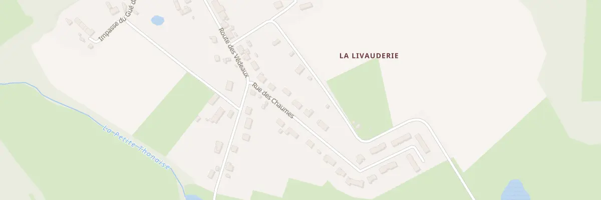 Plan du 7 Rue des Chaumes à Pruniers