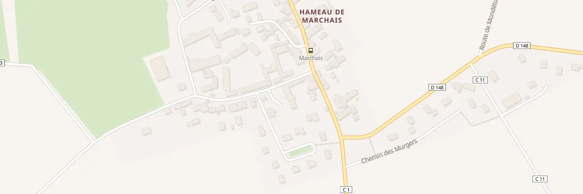 Plan du 2 Che du Pilory à Roinville