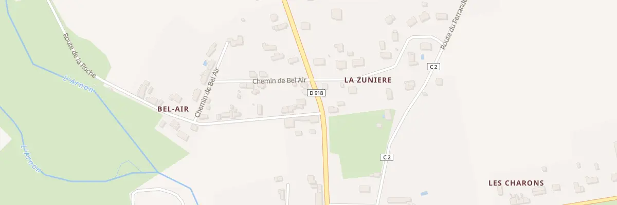 Plan du 43 Rte de Vierzon à Lury-sur-Arnon