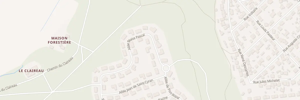Plan du 7 All Blaise Pascal à Chevreuse