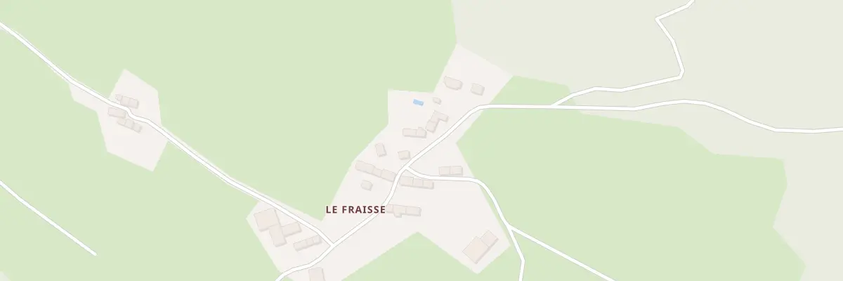 Plan du 4 Le Fraisse à Vallière