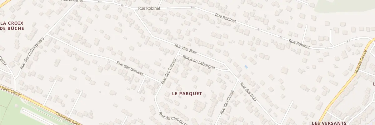 Plan du 4 Rue Jean Leborgne à Osny