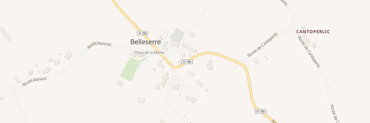 Plan du 5043 Village de Belleserre à Belleserre
