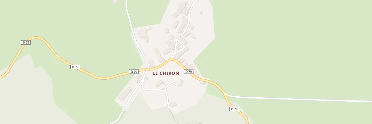 Plan du 16 Le Chiron à Chamberaud