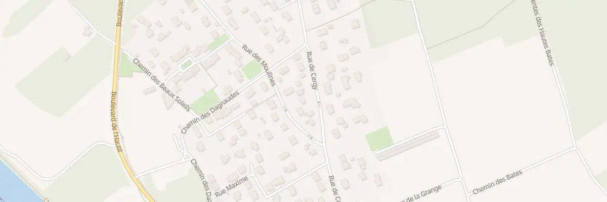 Plan du 87 Rue de Cergy à Neuville-sur-Oise