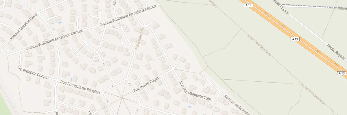 Plan du 1 All Baltazar Marsy à Noisy-le-Roi