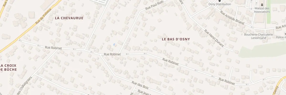 Plan du 39 Rue Robinet à Osny
