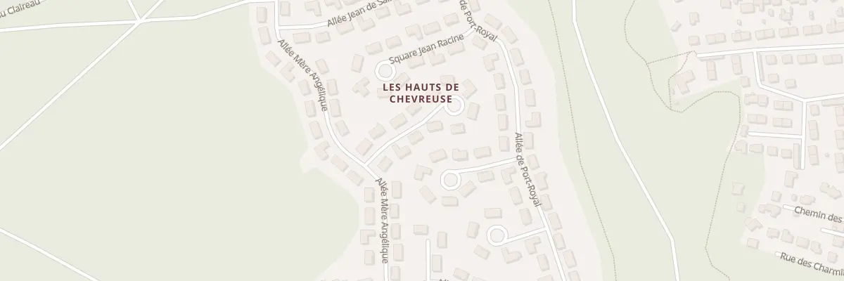 Plan du 6 Sq Antoine Arnauld à Chevreuse