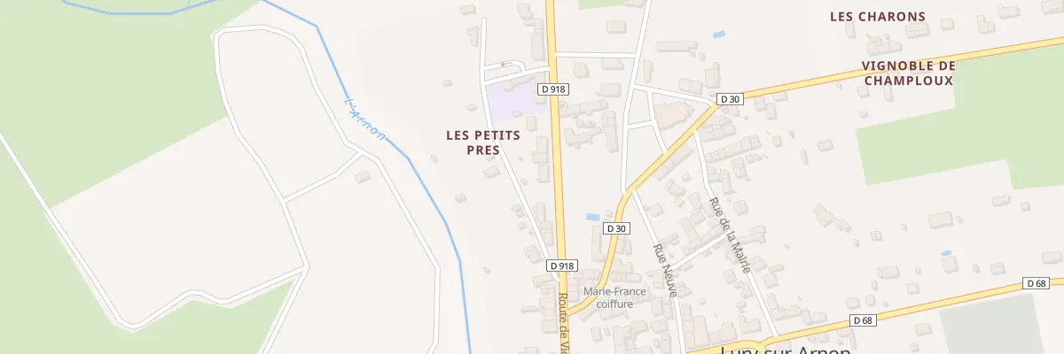 Plan du 23 Rte de Vierzon à Lury-sur-Arnon