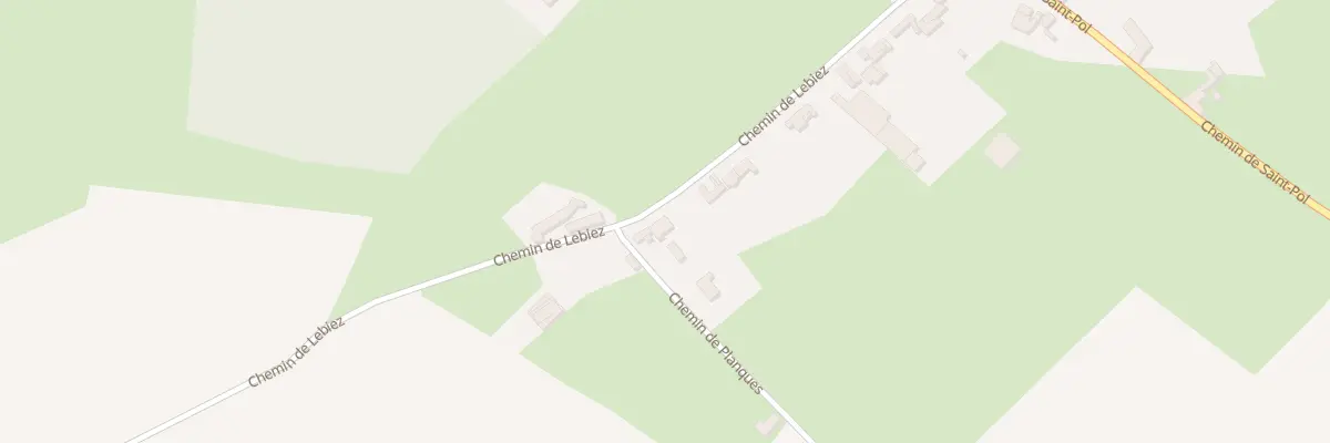 Plan du 19 Che Lebiez à Créquy