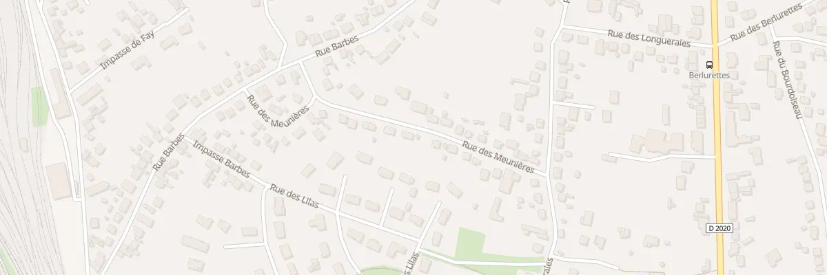 Plan du 19 Rue des Meunières à Vierzon