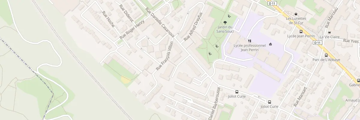 Plan du 31 Rue Daniele Casanova à Saint-Cyr-l’École