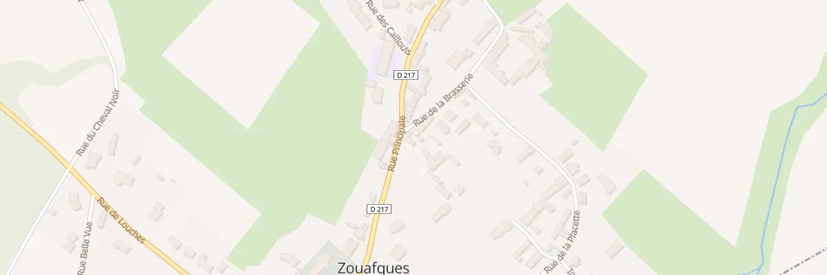 Plan du 2 Rue de la Brasserie à Zouafques