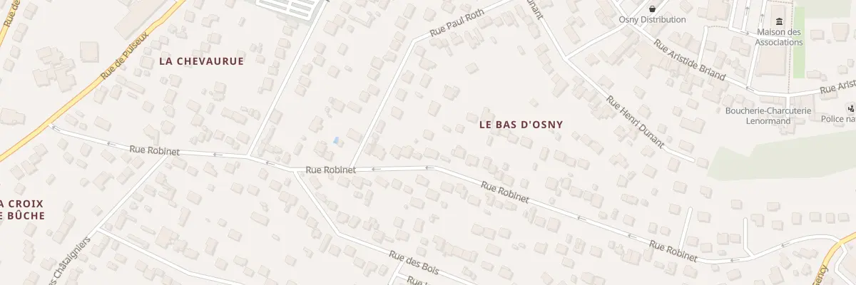 Plan du 39B Rue Robinet à Osny