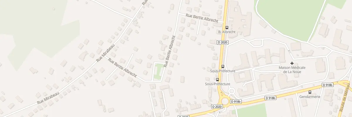 Plan du 19 Rue Bertie Albrecht à Vierzon