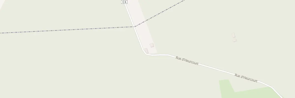 Plan du 9001 Rte d’Henonville à Berville